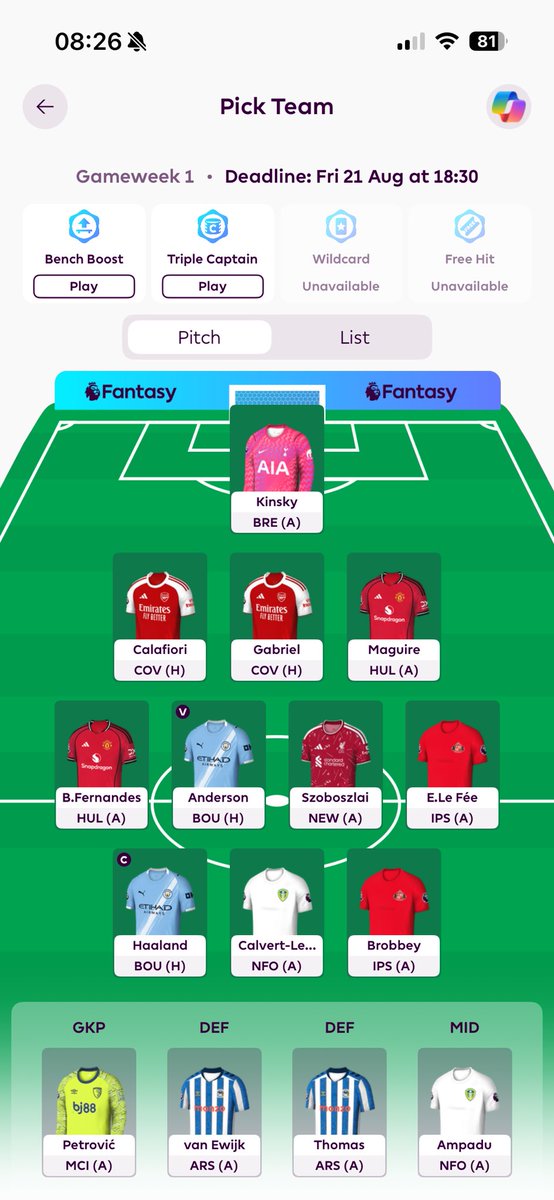 FPL_C0nnor's tweet photo. @FPLMattW BB2 or Defcon Team https://t.co/ME5kfiiJnM