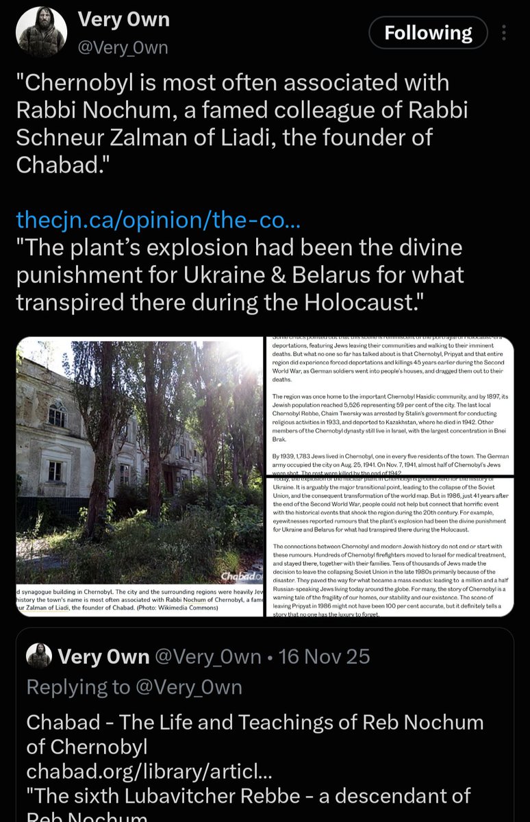EmpathAcrobat's tweet photo. @doomernat22 #Chernobyl was an #InsideJob https://t.co/TC4Jlq7Mjo