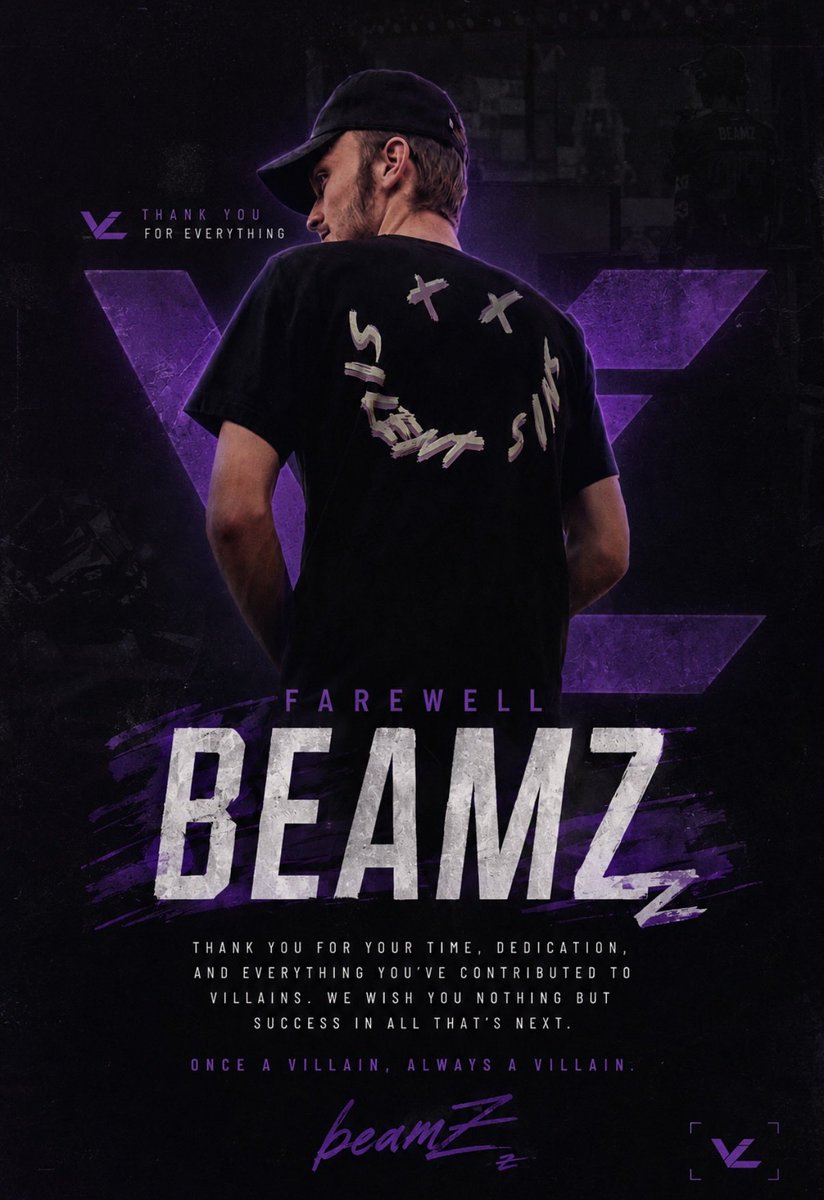esportsViL's tweet photo. Today we say farewell to our founder and Esports Director. 

Thank you for starting this journey, we’ve got it from here.🫡 #ViL https://t.co/aHc1oXGXCC