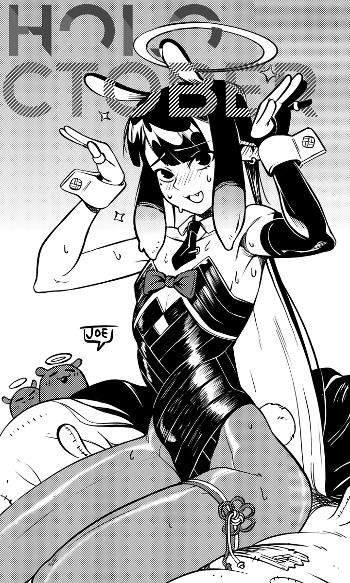 joecanvas's tweet photo. Was thinking of redrawing this old Ina for Bunny Day, but honestly I really love it as is <3 #inart https://t.co/jhcb3fW40l