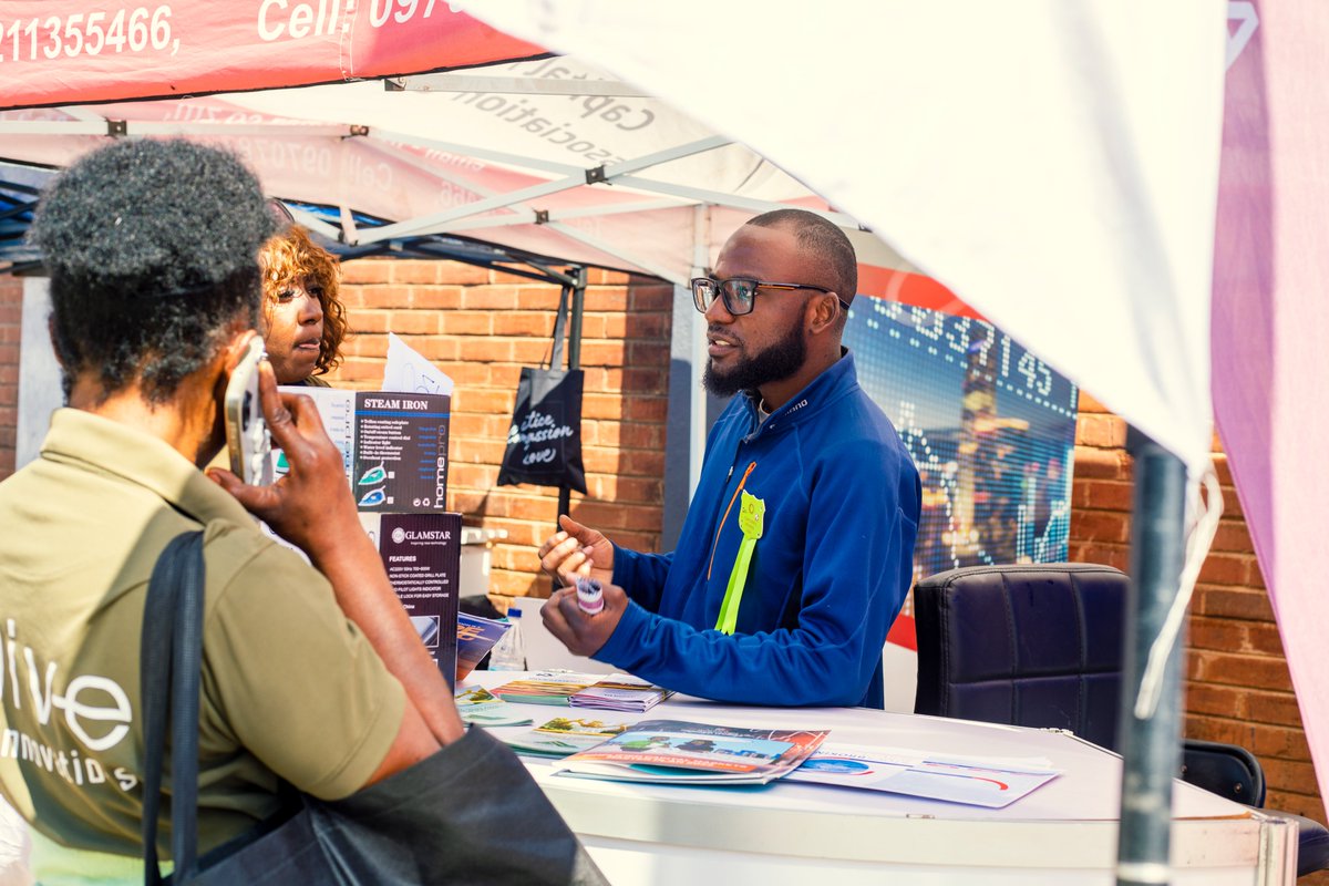 Cmaz_1130's tweet photo. Day 5 Highlights – 98th Agricultural & Commercial Show 🎉 Theme: Fostering Trade and Investment
📍 Behind Jubilee Hall & opposite Zimbabwe Pavilion.
#CMAZ #CapitalMarkets #98thACS #AgriculturalShow #FosteringTradeAndInvestment #ZambiaInvests #FinancialLiteracy #Networking https://t.co/w6j3CoiA2l