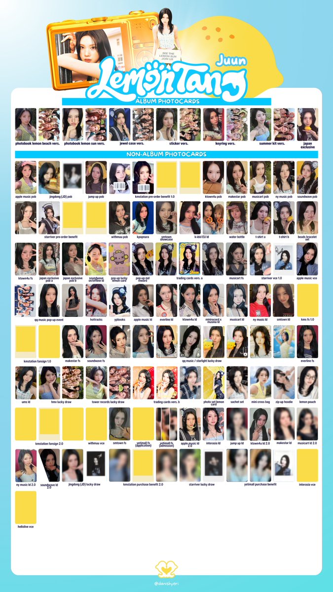 danishyeri's tweet photo. UPDATED: hearts2hearts ot8 'lemon tang' mini album photocard templates (lemon sun design) [juun, a-na, ian, ye-on]

🔗https://t.co/DdSYKKrHYe

#Hearts2Hearts #하츠투하츠 #LemonTang #Hearts2Hearts_LemonTang https://t.co/yHEuNChel7