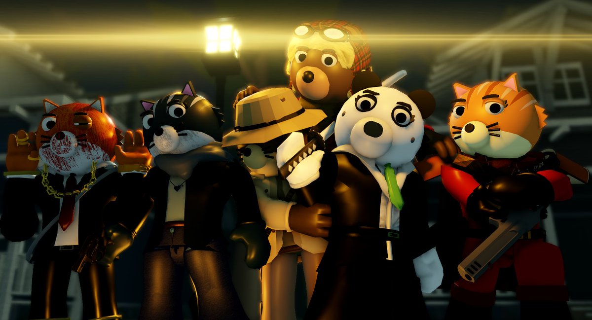 DoggoAnimates's tweet photo. Heyo everyone! On behalf of the #Piggy #AllAces2 team...

WE ARE GOING FULL PEDAL TO THE METAL. 🧨

Animating begins mid-August, without any delays.

Cast &amp; Crew of The Silver Paw on the set of the Liberator base!

Expected release date 2027. https://t.co/BfbbpBYjwQ