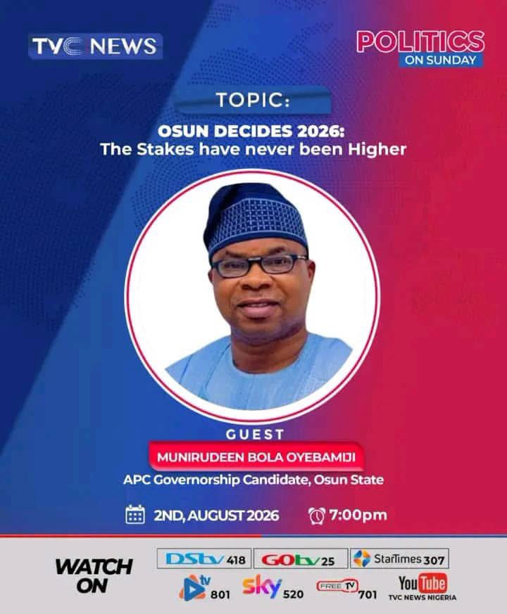 O_basslet's tweet photo. OSUN APC packaged Candidate, AMBO has refused to give any media interview since the commencement of the campaign. This evening, he was meant to be on TVC live but he was nowhere to be found. Mr. Westorial is camera shy or has nothing to say? https://t.co/nLCvyHsANL