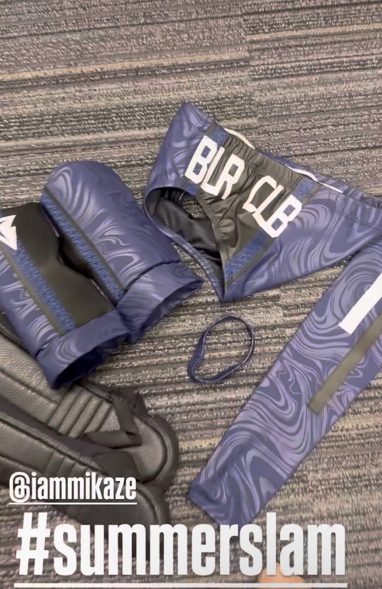 reigns_era's tweet photo. Balor preview gear 🔥

#SummerSlam https://t.co/Jw9KHZRpFx