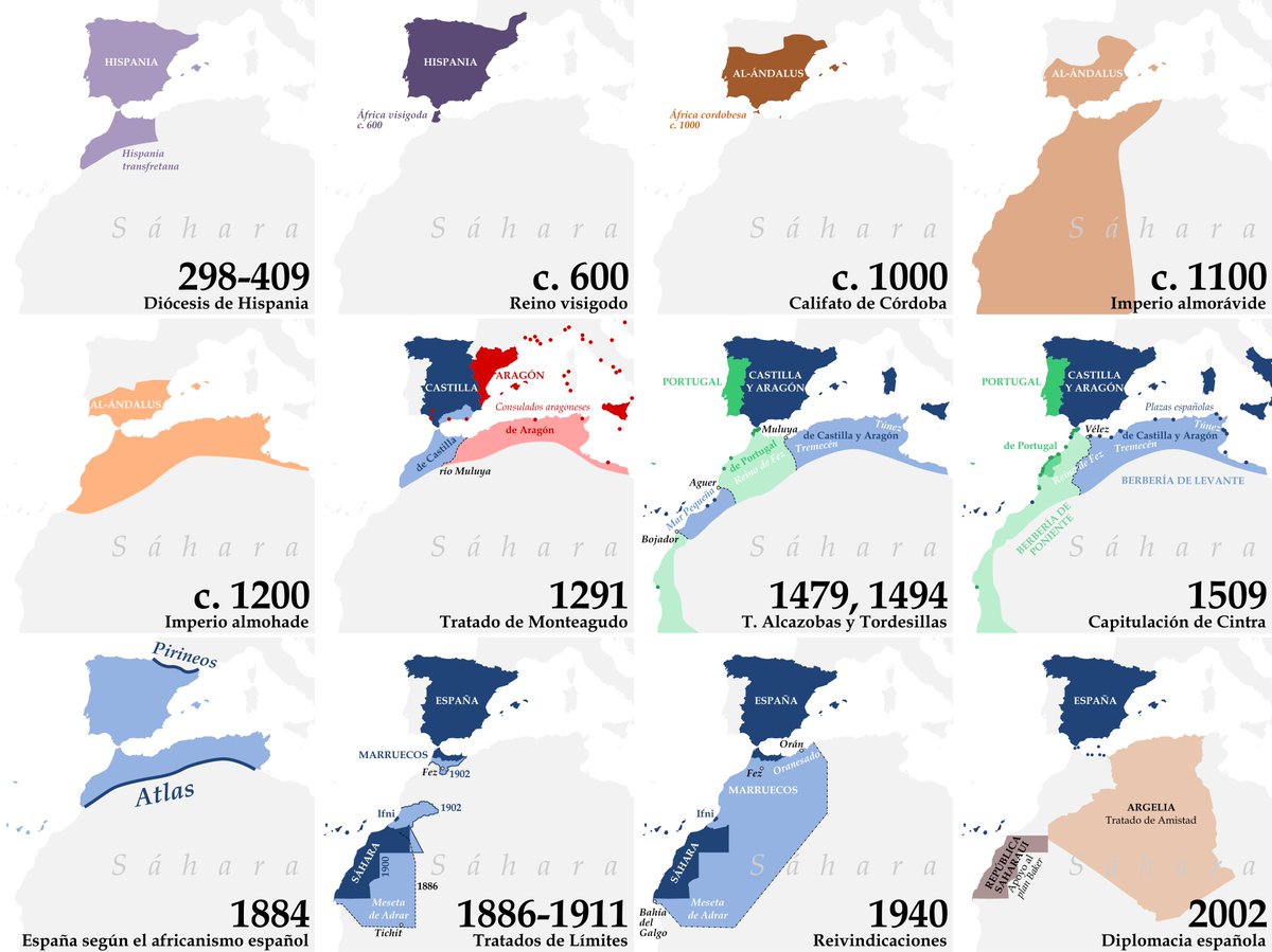 hispano_studies's tweet photo. It’s quite pathetic to see people from countries invented only the other day (like the United States, Israel, and Morocco) treat Ceuta as if it were a colony when, as @patergongora said: 

“…. the region already had established Catholic dioceses long before the Talmud was completed and Muhammad’s great-grandfather was born”