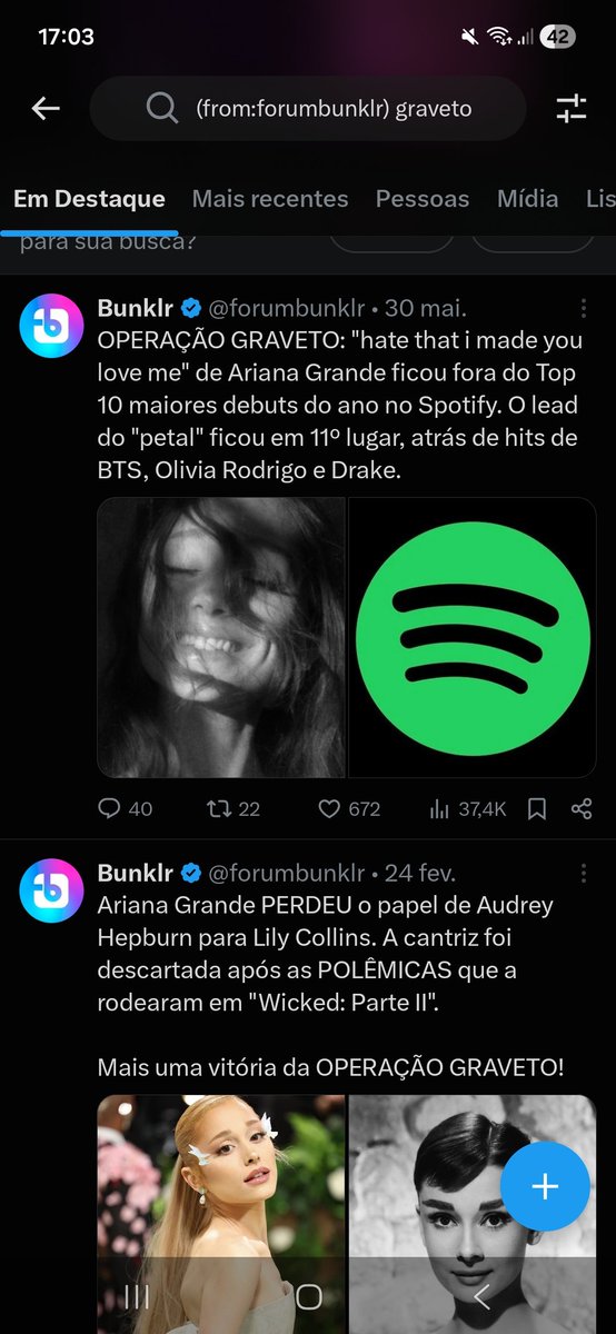 greedyforIove_'s tweet photo. arianators, precisamos ser mais unidos como os swifties são pra derrubar essa página

vou criar um grupo pra gente denunciar os tweets com palavras que podem fazer a conta cair, quem quiser ajudar comenta nesse tweet https://t.co/081P2iu9uO