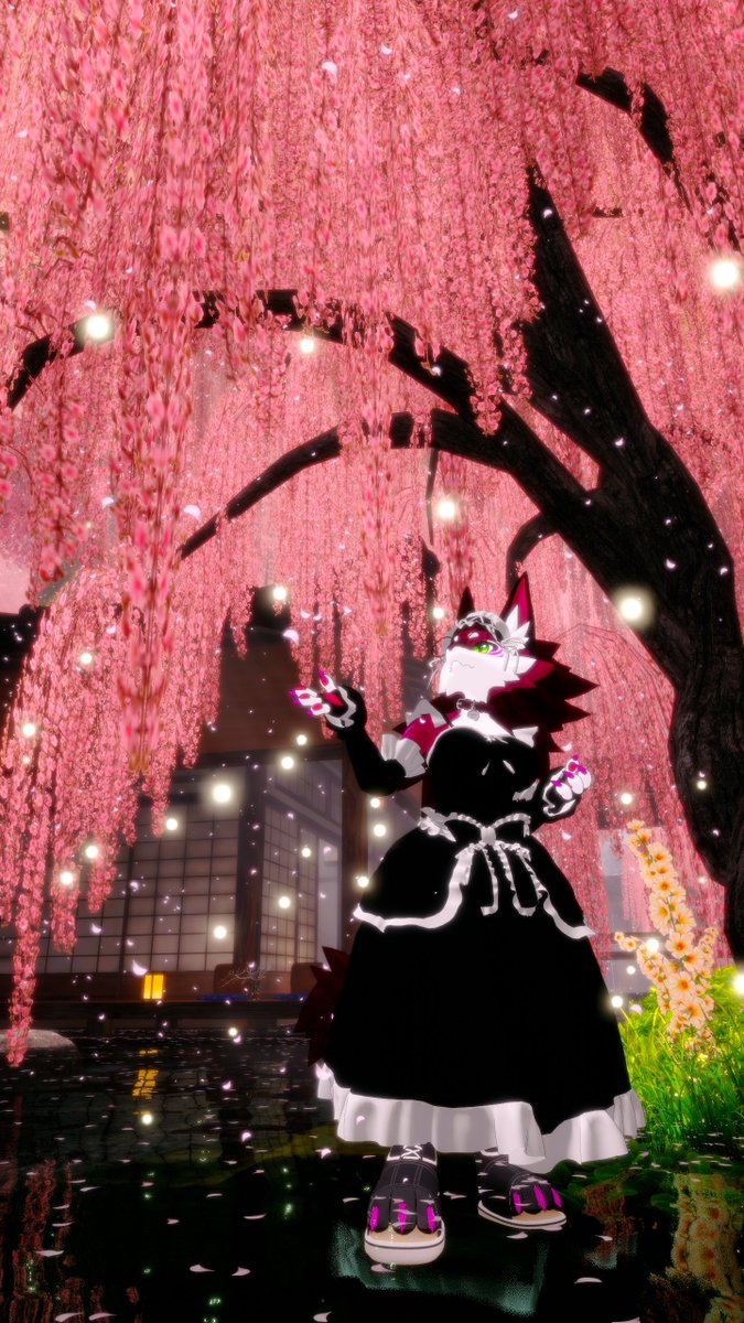 SailingNova's tweet photo. 朝VR
ワールド：無為の庭-Still Garden

#VRChat https://t.co/hwHHrvjgkZ