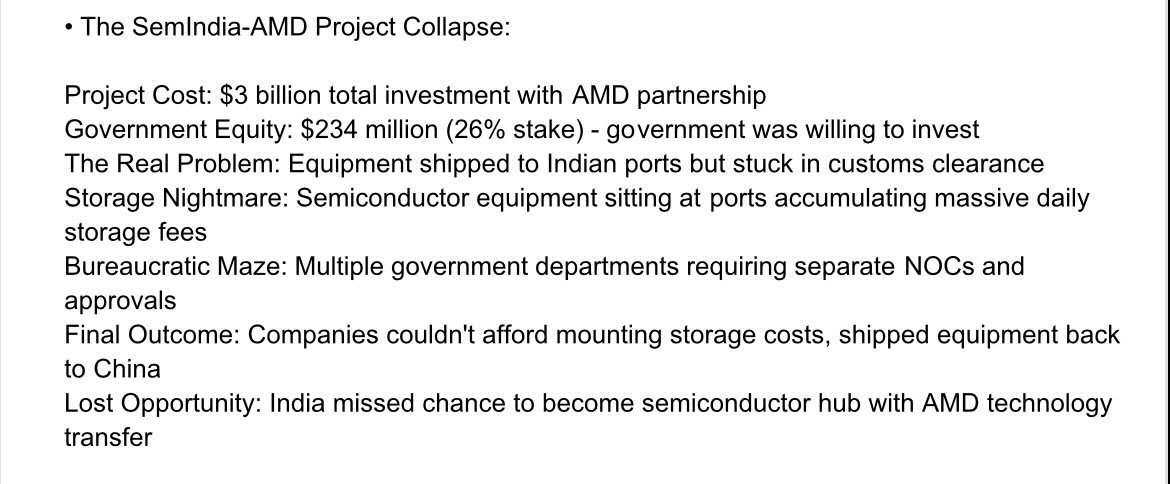 Golgappa_09's tweet photo. Intel
AMD
PHILIPS 
Fairchild 
And God only know how many more...

All these companies wanted to set up manufacturing in India but from INC has been sabotaging India since 60s.. https://t.co/Hwi5FzfZVU