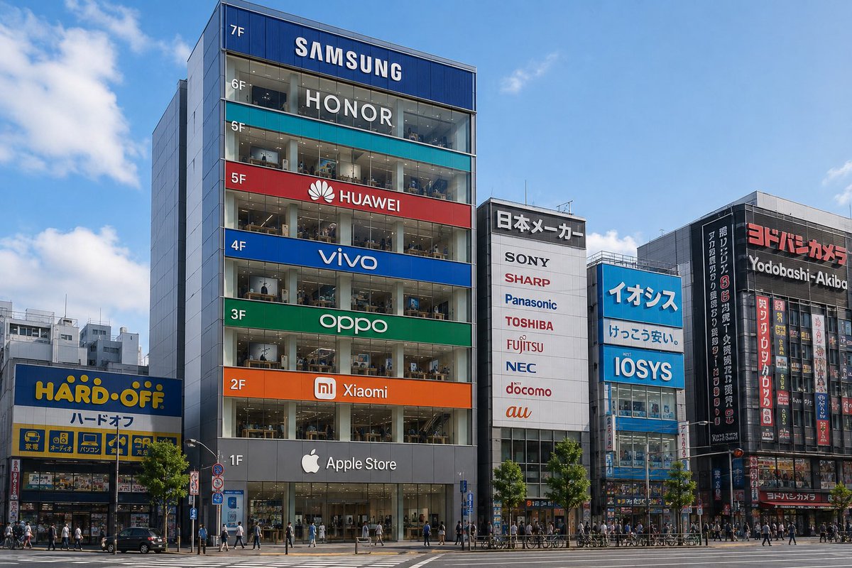 Harmony_OS_X's tweet photo. ガジェオタ大歓喜ビル https://t.co/uwFPyVkGgT