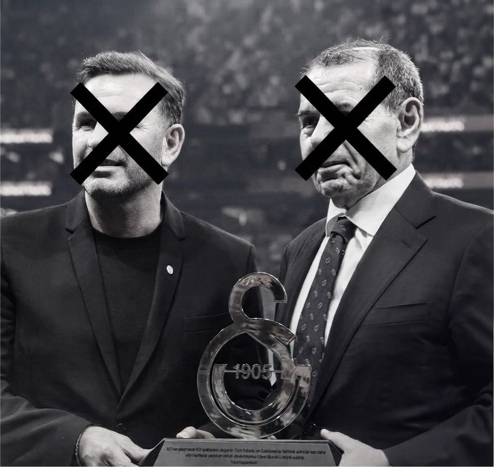efrasiyabbet's tweet photo. Bir tarafta, Galatasaray’ın haklarını savunamayan ve kulübü kafasına takmayıp, transfer yapamayan bir başkan. Diğer tarafta, bu başkanı ve yönetimi savunanan ama futbolu oynayamayan bir hoca. 

Bizim sonumuz hiç iyi değil… #DursunÖzbekİstifa #OkanBurukİstifa https://t.co/bVMMPJmyo5