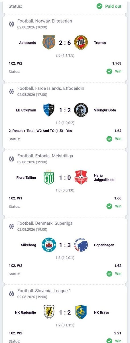 pappi_woof's tweet photo. 43 Odds Won on my WhatsApp and Telegram channel.Join now and win
REGISTRATION LINK:👉🏾 https://t.co/DybtfajbWE

PromoCode:👉🏾 OOKO

Telegram 👉🏾https://t.co/nK0Gc1GoC4

WhatsApp 👉🏾https://t.co/PFSTKRzFPY

X(Twitter)👉🏾https://t.co/8EZ1bqHJlN https://t.co/p6FUYrkXOB
