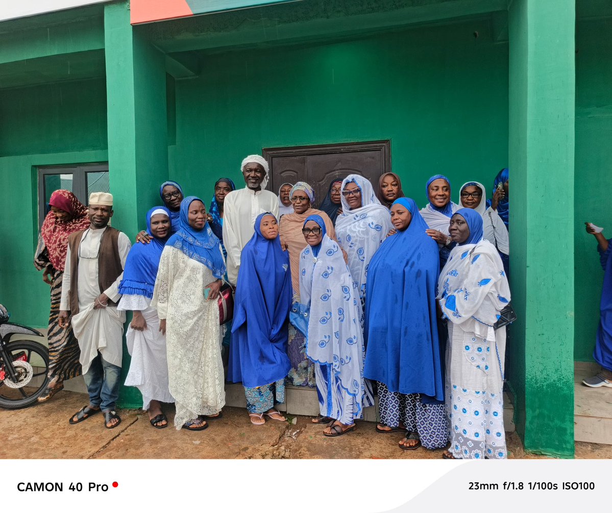 kudan53326's tweet photo. Earlier today, Sunday, 2nd August 2026, a delegation from NASFAT Doka Branch paid a courtesy visit to congratulate Hajiya Hafsat Mohammed Baba on her appointment as ADC National Vice Chairman, Northwest Zone. #ADC2027 #NigeriaDecides
@elrufai @HafsatMohBaba @Mod33333 https://t.co/vV24WBe59u