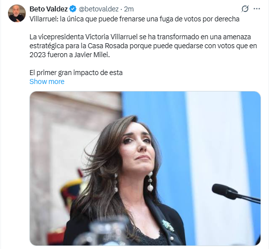 laromadelsur's tweet photo. salio pichetto, ahora sobrecito valdez.. lo triste que a esta mina la impulsa lo peor de la agenda patria grande, el objetivo de ella es que los enemigos de argentina lleguen al poder, y ella lograr unos bolsones de dolares por haberlo conseguido. Y habrá pelotudos q la voten https://t.co/mYIWA1Nwqz