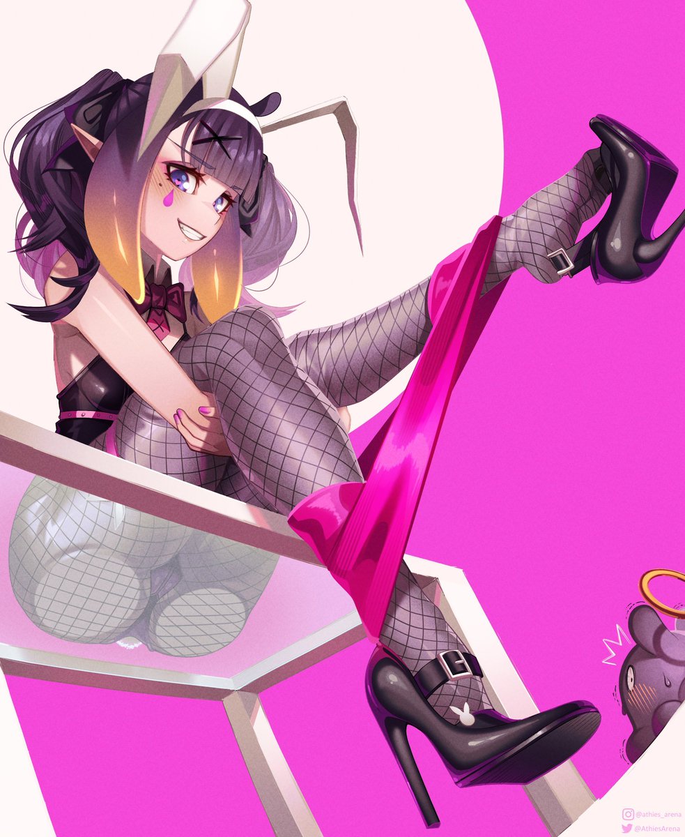 AthiesArena's tweet photo. It's been 2 years so I think I'm allowed to repost this 🐙art for bunnysuit day again https://t.co/Xx5LisXmHF