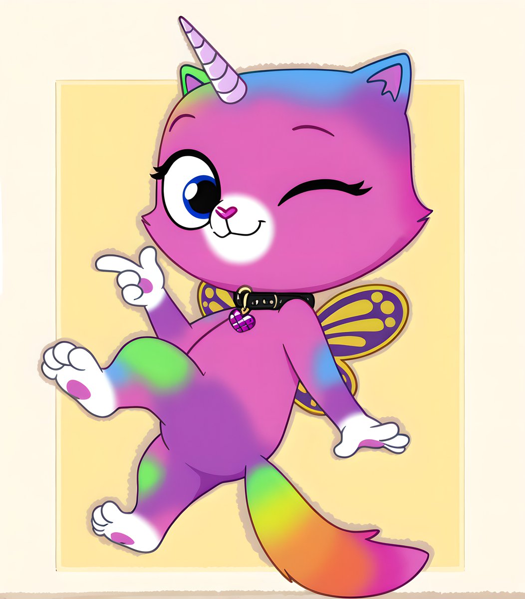 MythlandAI_SFW's tweet photo. Re-up from my Deviantart to start things off!
#RBUK #RainbowButterflyUnicornKitty https://t.co/0EfQcLmvzW