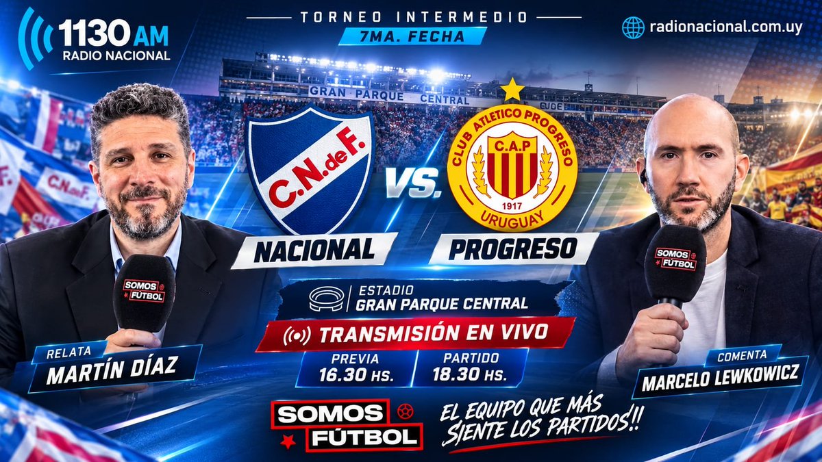 MATYVALLEJO's tweet photo. AMIGOS Buenas Tardes 🌤️ YA COMENZAMOS por Radio Nacional @lanacional1130 con una nueva emisión de @SomosFutbol1130 y TODO lo vas a vivir en la 1130AM📻 LOS ESPERAMOS 📻🏟🏆 https://t.co/2h6fXiSxq7