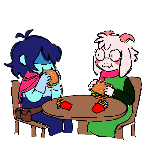 yabadabado11421's tweet photo. i'm new here why do kralsei posts have #hamburgerscheeseandfries it makes me think of this https://t.co/wNSTJJDV5H