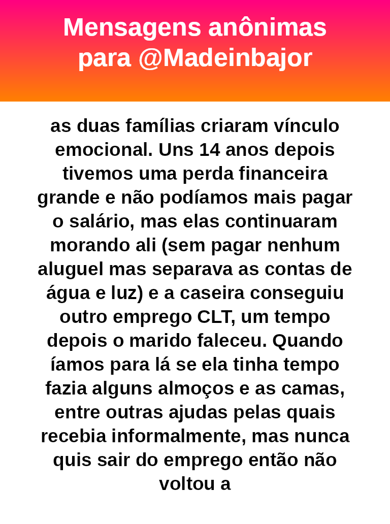fibinha's tweet photo. #bajo43982
🎈🐳 M26
Procure um advogado especializado em direito imobiliário/família. Leve toda a história: tempo de moradia, ausência de contrato, pagamentos de contas, ajudas informais. Ele vai avaliar risco de usucapião e a melhor estratégia (ação de reintegração de posse, notificação extrajudicial, acordo, etc.).
Documente tudo. #furafila