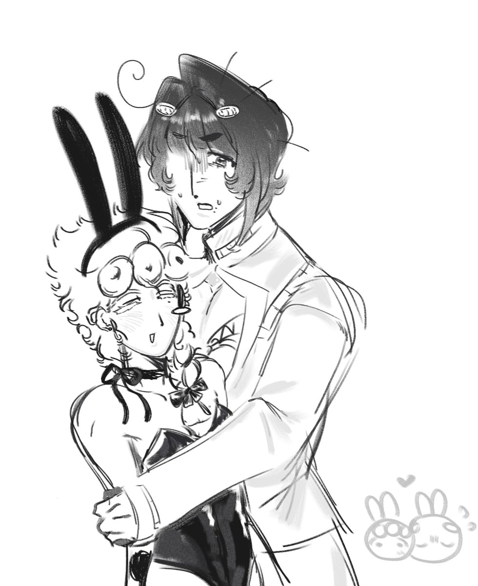 earwokeofelon's tweet photo. 🤐🐰🐞 
#jjba #brugio https://t.co/nZTJJZ1gM7