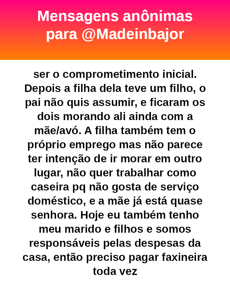 fibinha's tweet photo. #bajo43982
🎈🐳 M26
Procure um advogado especializado em direito imobiliário/família. Leve toda a história: tempo de moradia, ausência de contrato, pagamentos de contas, ajudas informais. Ele vai avaliar risco de usucapião e a melhor estratégia (ação de reintegração de posse, notificação extrajudicial, acordo, etc.).
Documente tudo. #furafila
