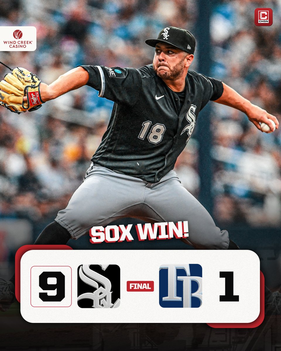 CHSN_WhiteSox's tweet photo. ‼️ SERIES WIN ‼️ https://t.co/VO9ouooGt2
