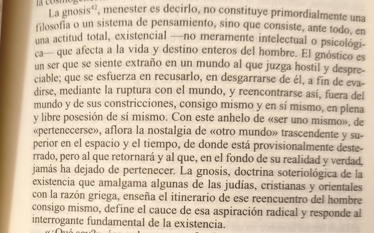 PuraVirtud's tweet photo. Una de las mejores definiciones de la Gnosis jamás escritas https://t.co/5qNkZzJQhA