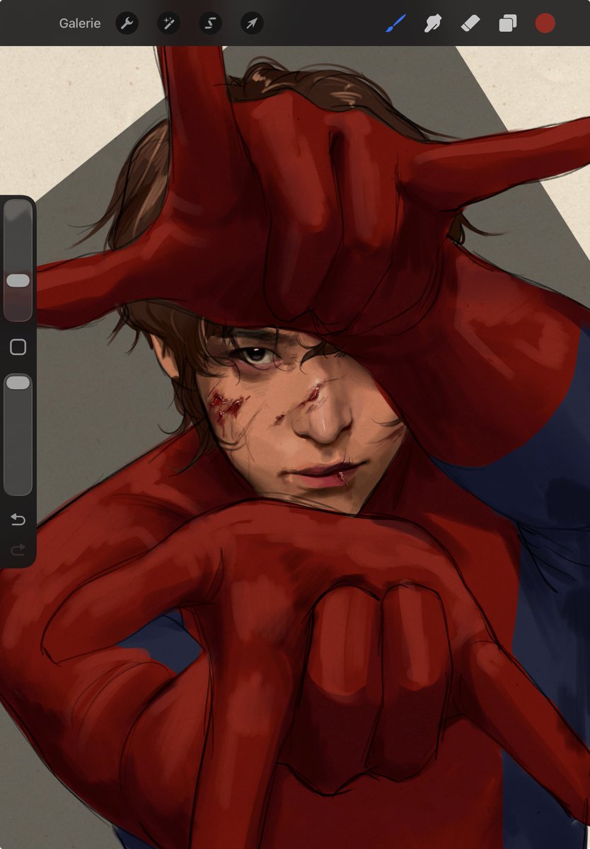 _SanKissed_'s tweet photo. God I love Spiderman https://t.co/fF7n3funLY