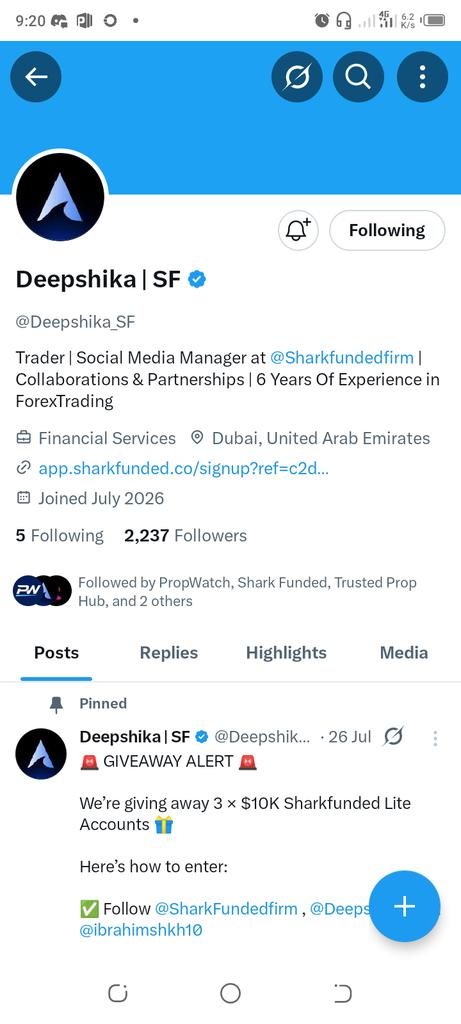 EarningArena's tweet photo. @Deepshika_SF @SharkFundedfirm What I like most about the @SharkFundedfirm bolts account is the daily payouts system and no consistency rule.. 

@KachiFx @ChisomFX @Seenufx_NQ 
Opportunity here guys https://t.co/VlcKdENBec