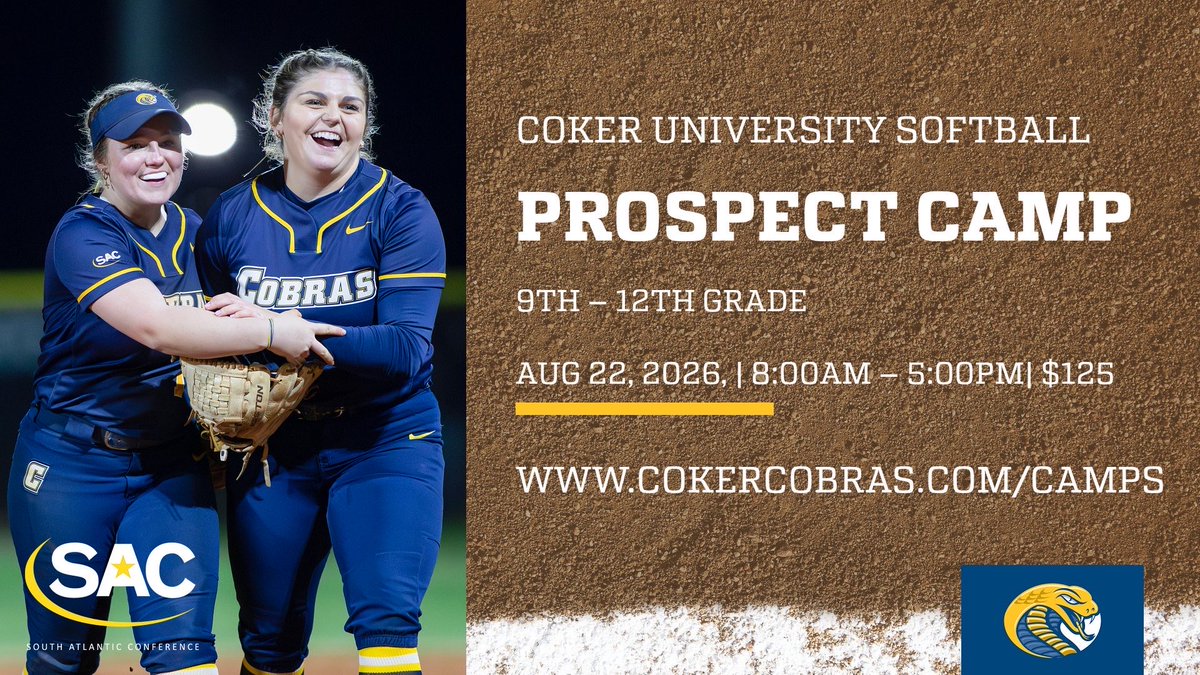 coachaSB_'s tweet photo. Come see us at camp! 💙🐍💛 https://t.co/9wHE0I1BK0