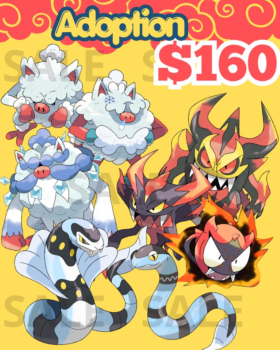 mathneves012's tweet photo. Design pack for adoption! Interested parties, contact me or comment! Discount if you buy today! Payments via PayPal! Contains shiny forms
#pokemon #fakemon #pokemonleak #adption #art https://t.co/nokb8FDEfh