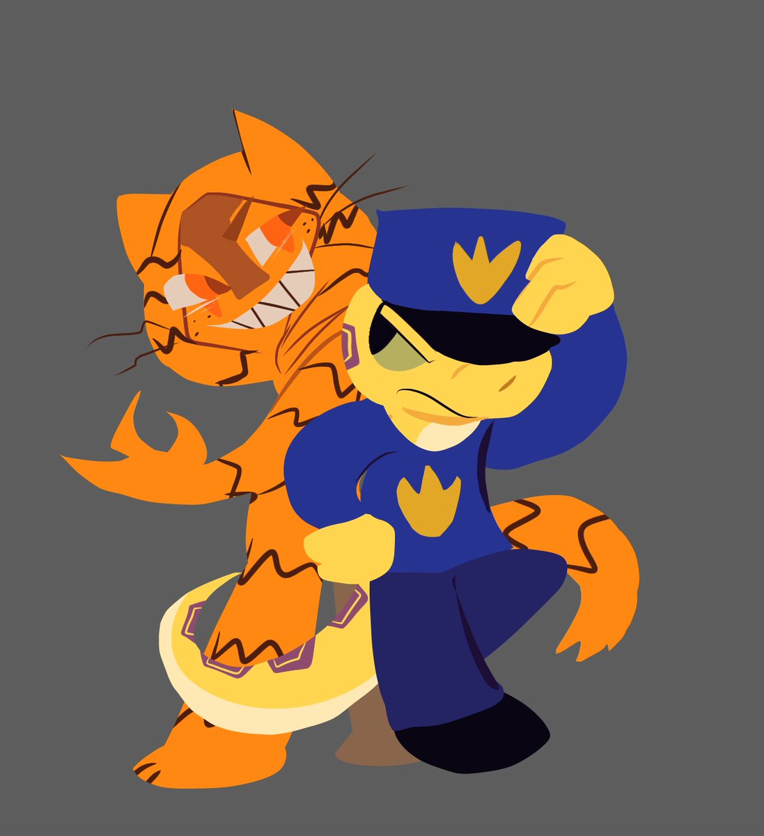 Lucsxo_p's tweet photo. DOGMAN!!!! Mis dos fandoms fav juntos #dogman #petey #fanart #mascotverse #milco #wayqi https://t.co/Tv0pctEgqF