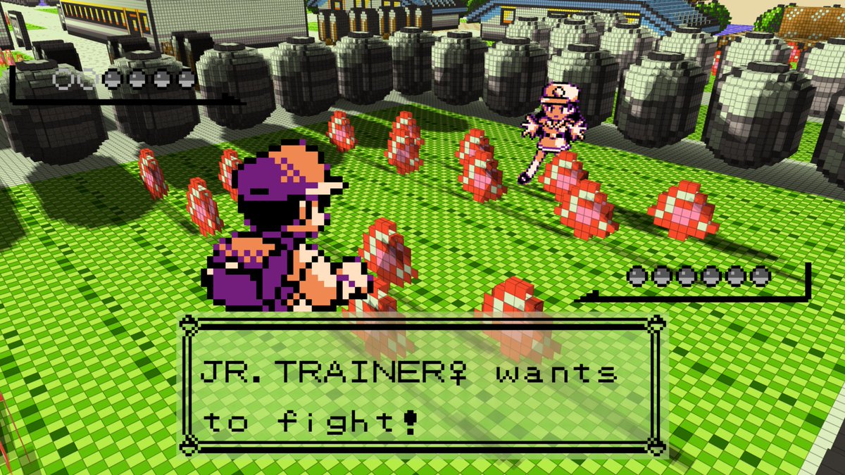 BadMrFrostii's tweet photo. After playing the Gen 1 recomp for a while, nobody is convincing me this looks bad lol. I gotta set the VR mode up later to try it out. https://t.co/A3UFCOlaEw