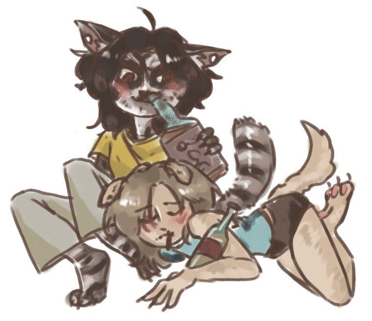 strwnsia's tweet photo. also look at this silly little drawing my friend made for me!
it's so adorable…literally us ♡ https://t.co/HKUkEcEWU5