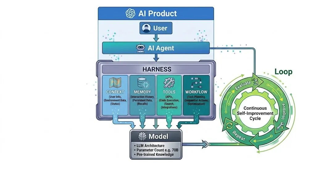 rashika510's tweet photo. Prompt engineering is dead. Loop engineering is taking over.

The industry is shifting from single-prompt chatbots to autonomous, stateful agentic loops.

Here is the 5-stage blueprint of how AI architecture evolved: https://t.co/f0uDkJ0EbX