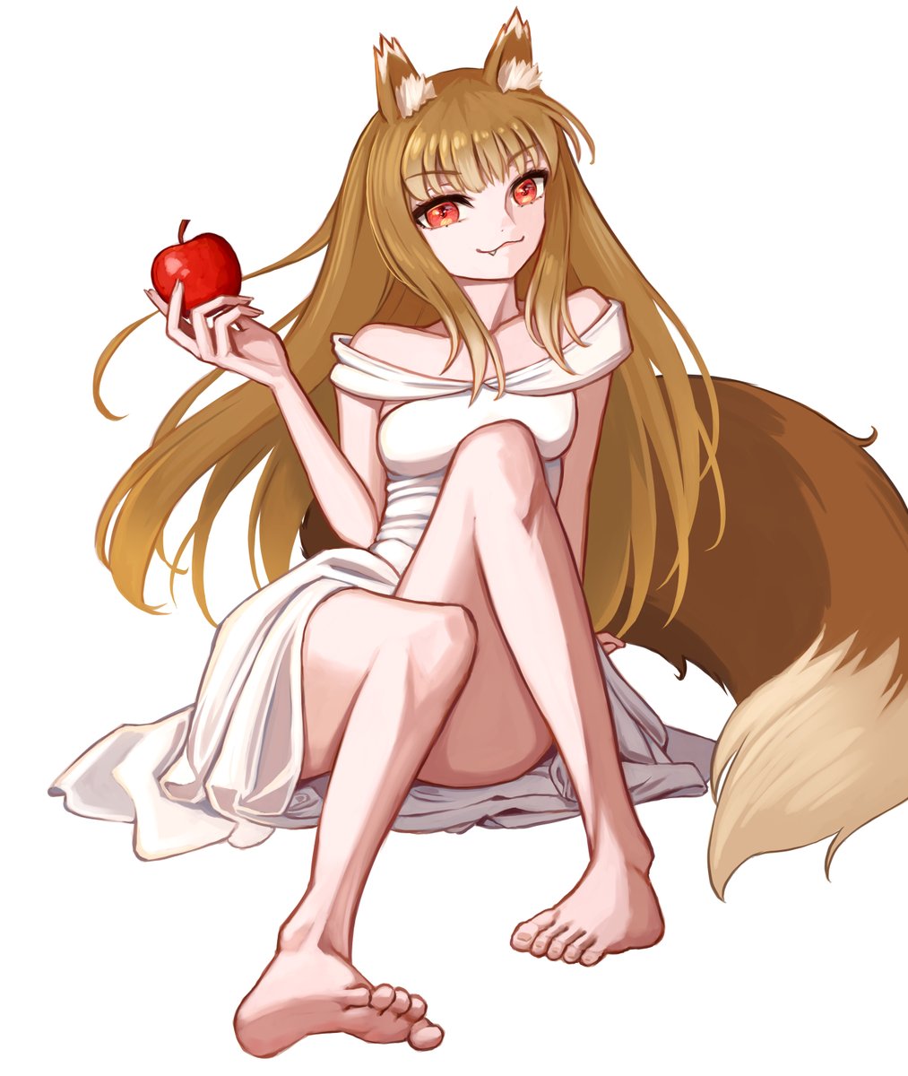 kapifluffart's tweet photo. Holo - Spice and Wolf https://t.co/MiUYhVk8sN