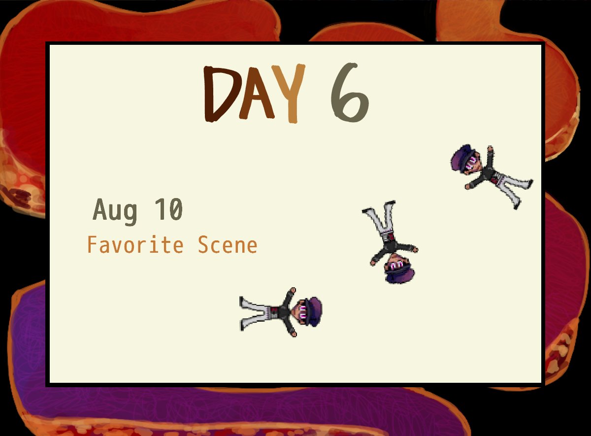 811week's tweet photo. DAY 6 
🦷🫀
Favorite Scene from the game!

Be sure to @ this account and tag
#811week ! 
#811game https://t.co/dx8f1c7y6H
