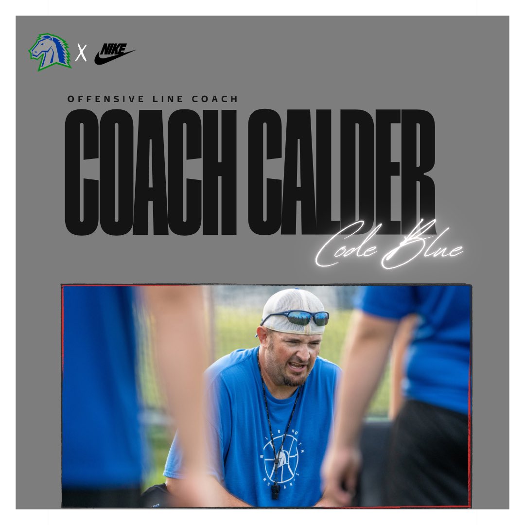 MillardNorthFB's tweet photo. Meet the 2026 Millard North Football Staff!
This week - Coach Calder & Coach Beyer who both work with the boys up front!!!
#CodeBlue https://t.co/SFQiiwdh5Q