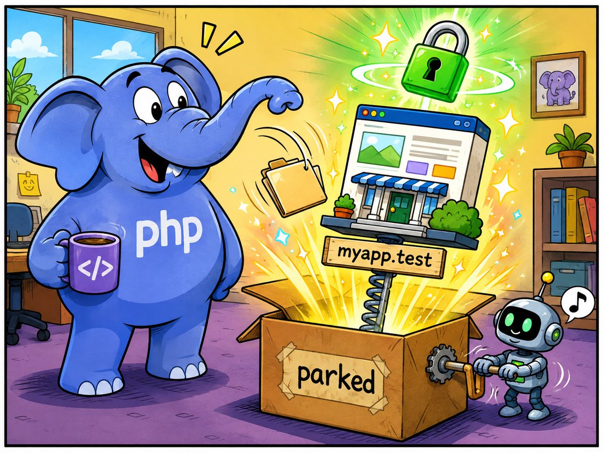 michabbb's tweet photo. ๐ #Yerd is an open-source local #PHP development environment for #macOS and #Linux โ a rootless #LaravelHerd alternative written in #Rust
๐ Zero-config sites: drop a project into a parked folder and it's live at <name>.test, with the framework web root auto-detected
๐ Trusted #HTTPS per site from a local certificate authority โ no mkcert, no OpenSSL, no browser warnings
๐ Install multiple PHP versions and pin each site to the one it needs, with a global default and per-site overrides
๐ชถ A single ~8 MB daemon binary, no containers, no VM, no #Electron โ just native processes managed for you
๐ก๏ธ Setup elevates exactly once; the daemon, CLI and GUI never run as root afterwards
๐ก Embedded DNS resolver answers *.test on loopback, plus databases, mail capture, live #Laravel dumps and public sharing
๐ yerd status shows what's running, yerd doctor tells you what's broken and auto-repairs the safe problems
๐ฆ v2 is a ground-up rewrite in Rust of the original Go tool, MIT licensed. Windows support is planned
๐ https://t.co/XgQWG28HK9
#opensource #webdev