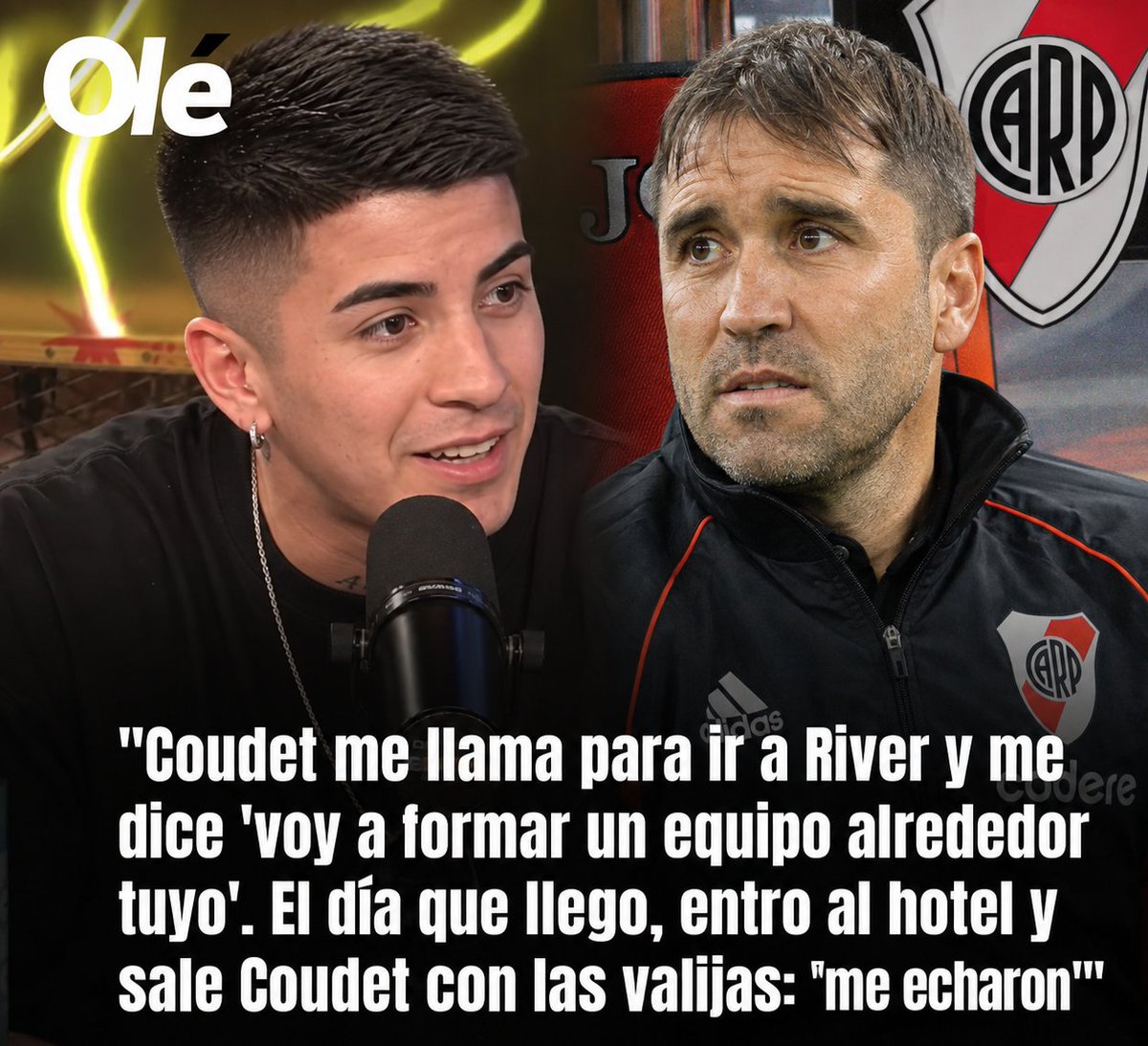 JuanpitOh's tweet photo. El lunes Thiago Almada en el River Camp sobre Coudet https://t.co/CbbbpUNKyg