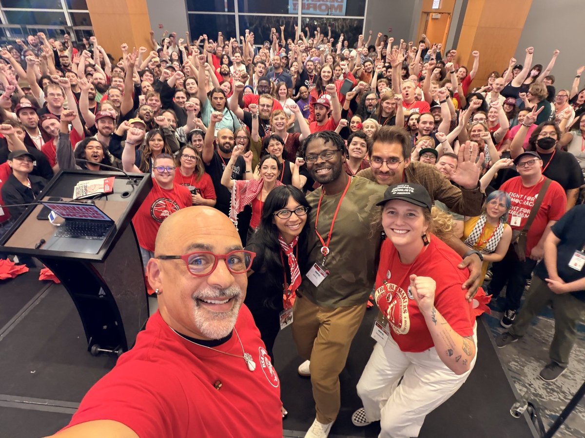 oliviakatbi's tweet photo. Feeling so inspired after attending the @DemSocialists summit this weekend. Another world is possible https://t.co/a1Ec2XzqNX