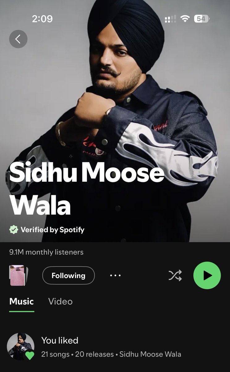 nitinbaliii's tweet photo. How is Sidhu Moose Wala still under 10M monthly Spotify listeners? His impact is global. 😲

#SidhuMooseWala

#Spotify #PunjabiMusic #Moosetape #Music #Legend #Punjab #India #GlobalMusic #SMW https://t.co/j95qmH0fxH