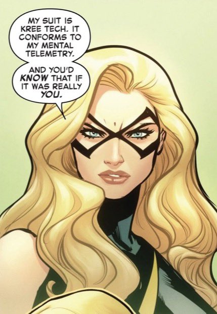 5p3ctacular's tweet photo. Carol Danvers face card >>>> https://t.co/MCJY0Op04p