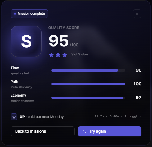 vikki_198's tweet photo. This week's teleop task @ZenO4AI I have a new record😊 https://t.co/11AH8y12ex