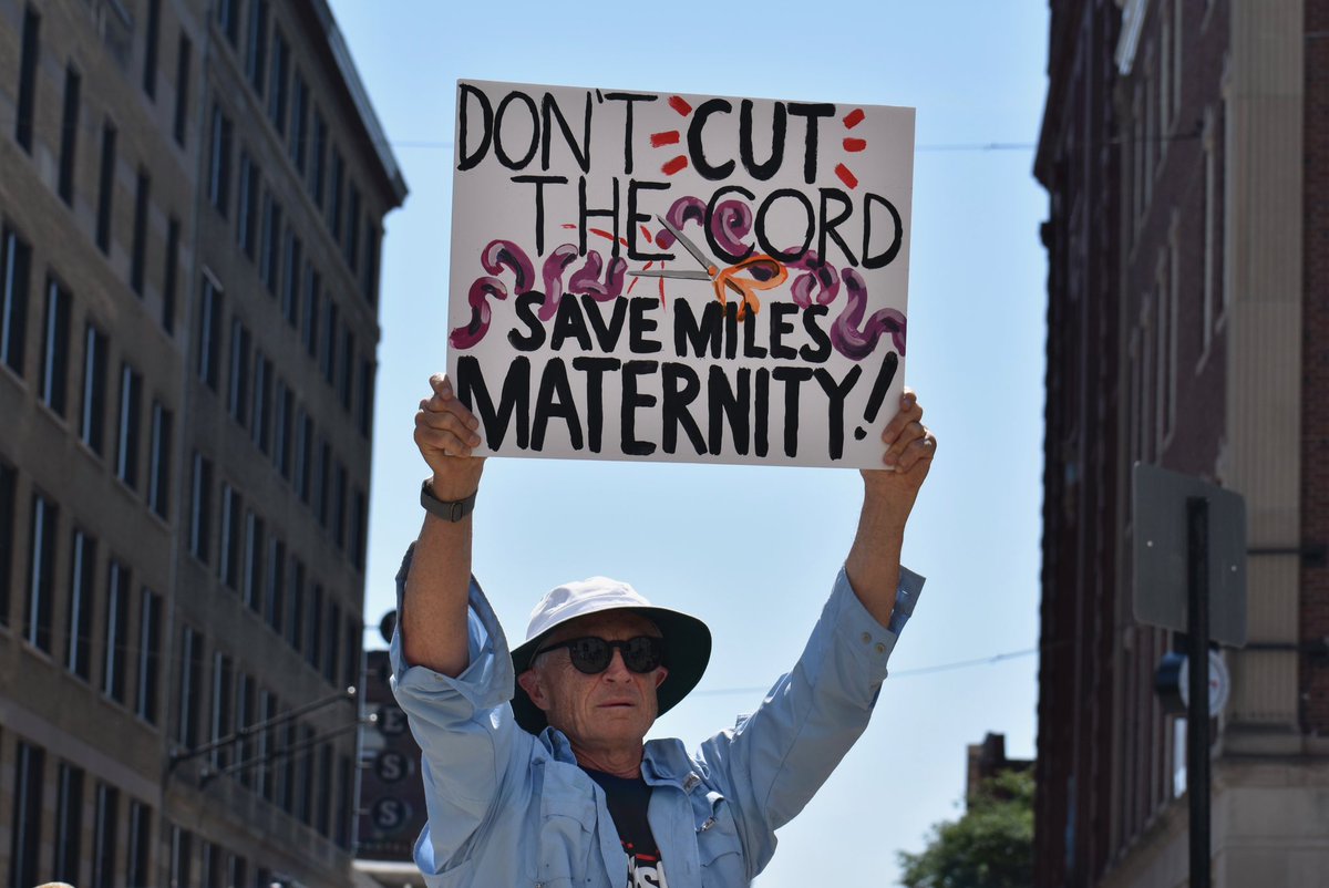TroyJackson207's tweet photo. We’re told we can’t afford to keep labor and delivery care in rural Maine. But Susan Collins sure seems to always find the money to give billionaires another tax break.

MaineHealth must vote to keep Miles Labor &amp; Delivery open. Lincoln County deserves better. We all do. https://t.co/6IfExgLsEs