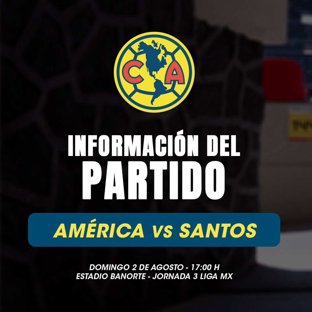 AyudaAmePass's tweet photo. ¡Todo listo para la Jornada 3! 🦅

Si nos acompañas en el América vs. Santos Laguna, aquí encontrarás toda la información que necesitas para vivir una gran experiencia en el estadio 🏟️ 

Llega con tiempo y anticipa tu salida para evitar contratiempos. https://t.co/Wg2rJzMau3