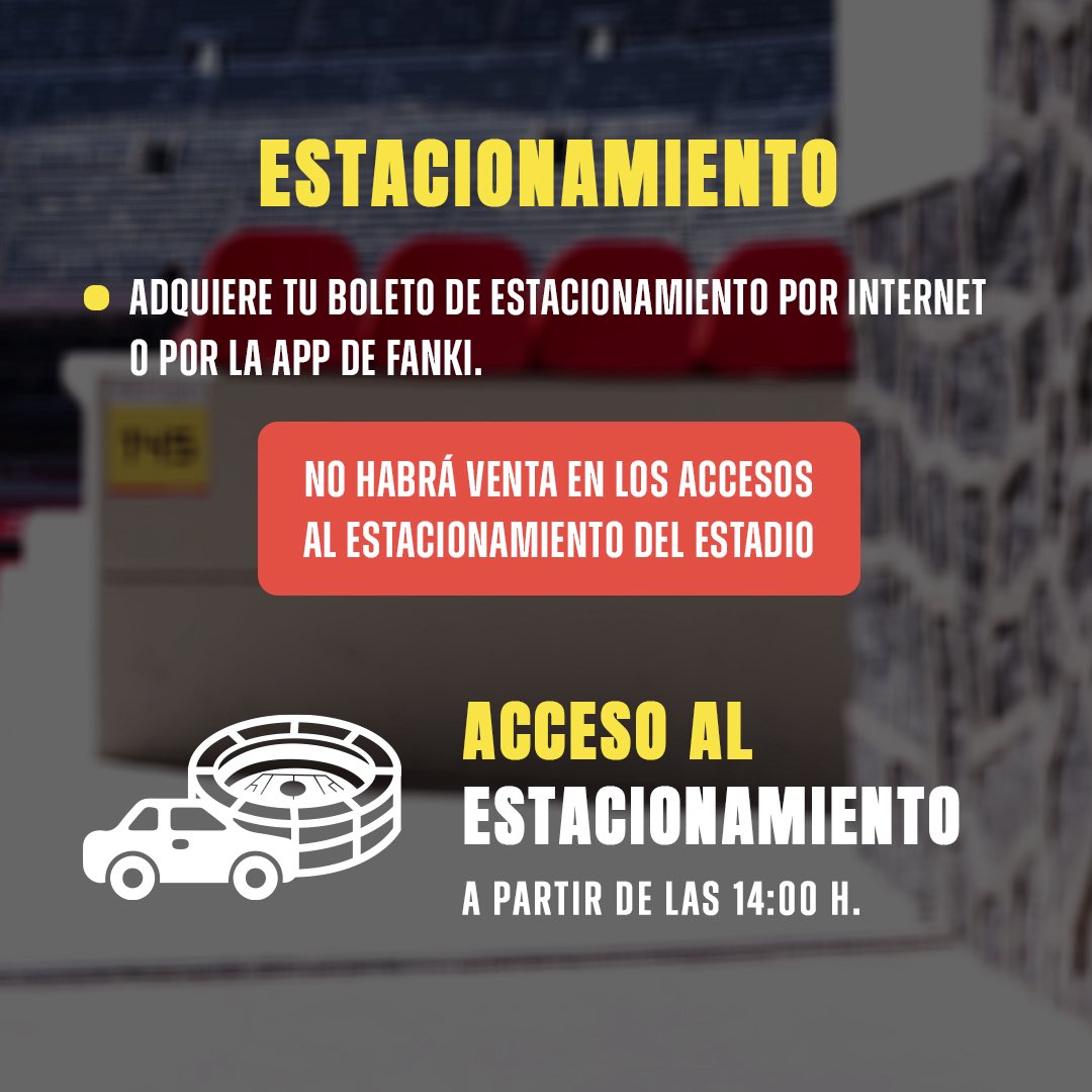 AyudaAmePass's tweet photo. ¡Todo listo para la Jornada 3! 🦅

Si nos acompañas en el América vs. Santos Laguna, aquí encontrarás toda la información que necesitas para vivir una gran experiencia en el estadio 🏟️ 

Llega con tiempo y anticipa tu salida para evitar contratiempos. https://t.co/Wg2rJzMau3