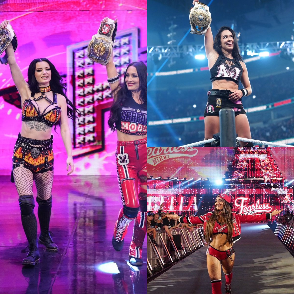 FLAIRFATU's tweet photo. nikki being the only diva to come back and not get a title bothers me.

mind you SHE WAS THE FIRST TO RETURN https://t.co/p2P8oZLhBa