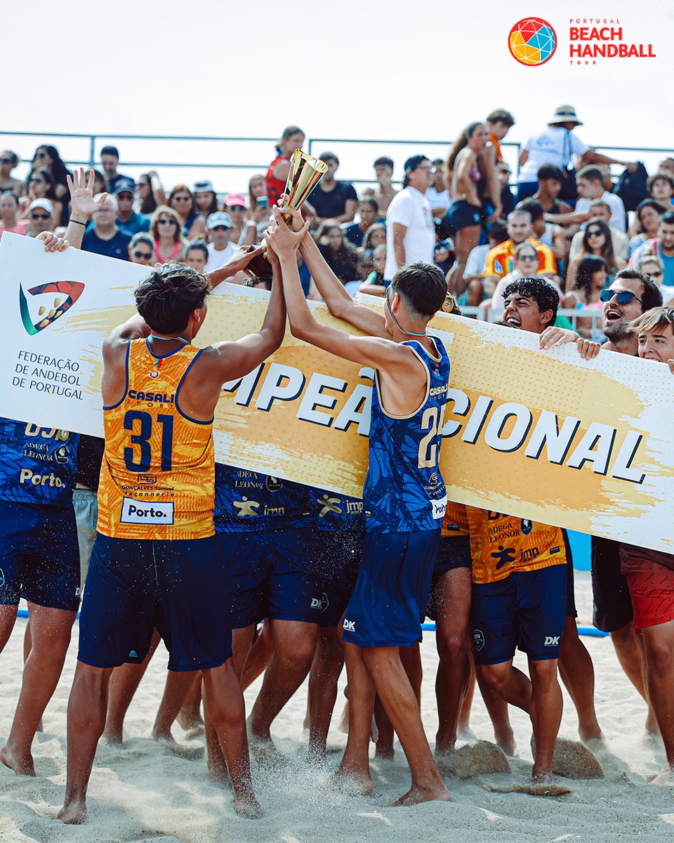 AndebolPortugal's tweet photo. ๐ ๐๐ฎ๐๐ญ๐ซ๐จ ๐ญ๐๐ฬง๐๐ฌ, ๐ช๐ฎ๐๐ญ๐ซ๐จ ๐๐๐ฆ๐ฉ๐๐จฬ๐๐ฌ ๐๐๐๐ข๐จ๐ง๐๐ข๐ฌ โจ
EFE - Os Tigres, Associaรงรฃo Desportiva OSN, VRT/Causa Feito e, novamente, EFE - Os Tigres chegaram ao topo ๐๐ฅ
Obrigado por tudo, Espinho. Atรฉ ร prรณxima ๐
#andebolportugal #beachhandball https://t.co/M5zxggOemP
