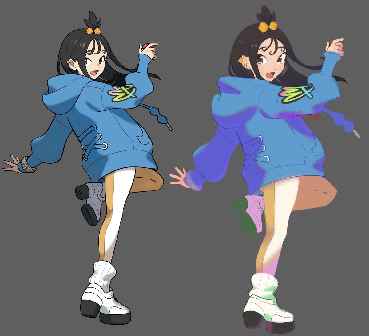 tootzuie's tweet photo. Lida in my style!!! Im figuring out shading more and more!!!!! 🩷 ദ്ദി˙∇˙)ว #Pokemon https://t.co/QxcYRKOyHb